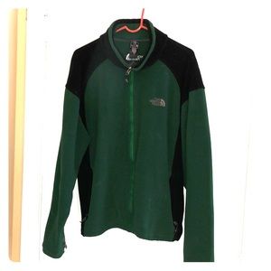 Green North Face Fleece